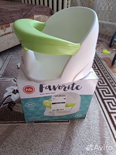 Стульчик для купания happy baby
