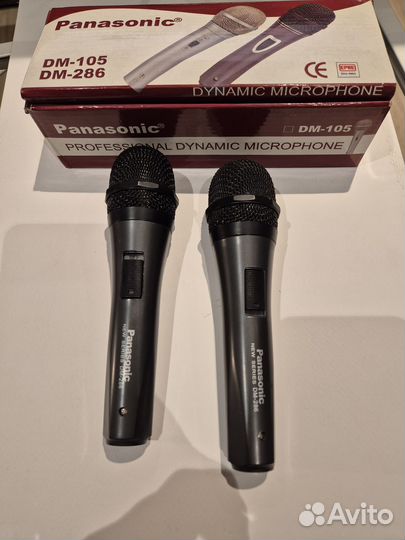 Профессиональный микрофон Panasonic DM-286