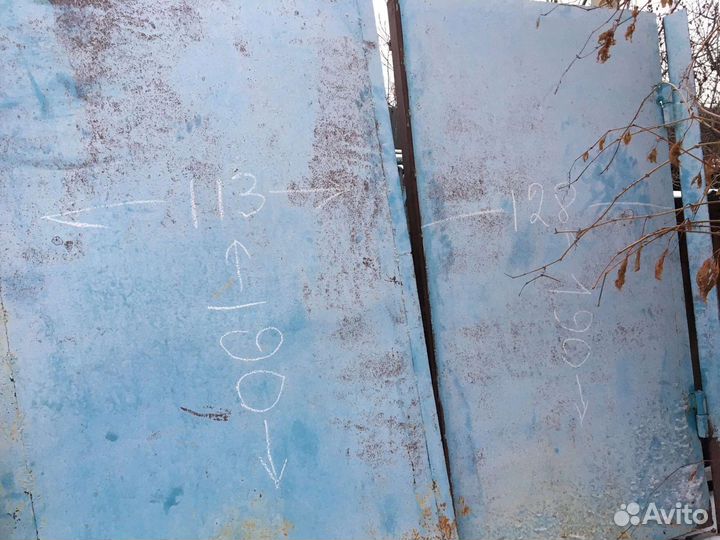 Ворота гаражные бу