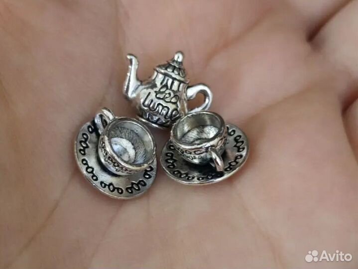 Миниатюрный чайный набор новый