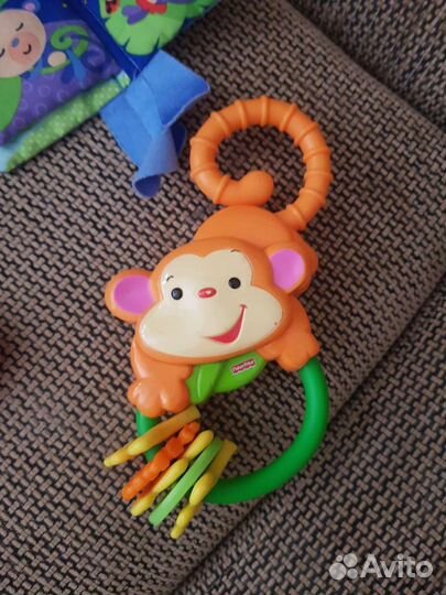 Игрушки погремушки развивающие пакетом