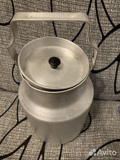 Бидон алюминиевый 10 литров СССР