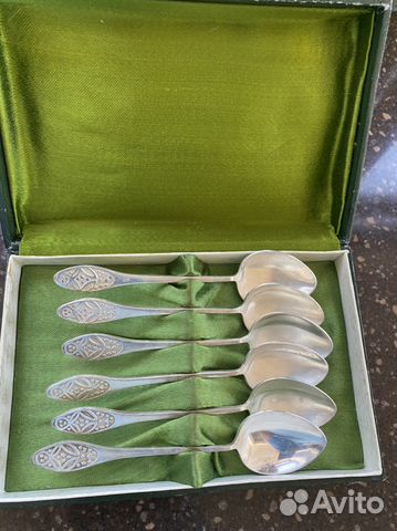 Ложки кофейные мельхиор СССР