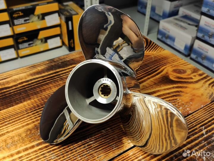 Гребной винт Yamaha 20-30; 3х10-1/8х13, сталь