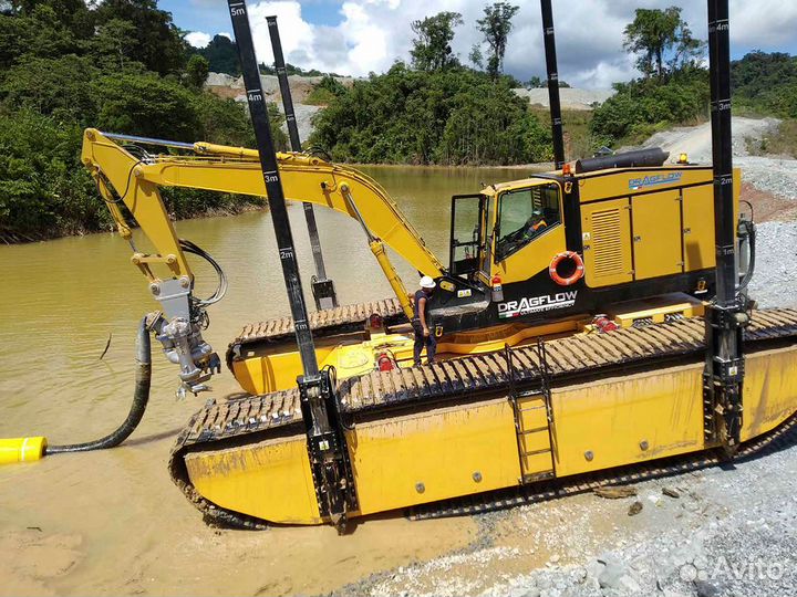 Земснаряд-амфибия серии Dragflow DRM
