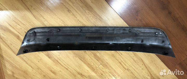 Накладка на задний бампер Mitsubishi Outlander 3