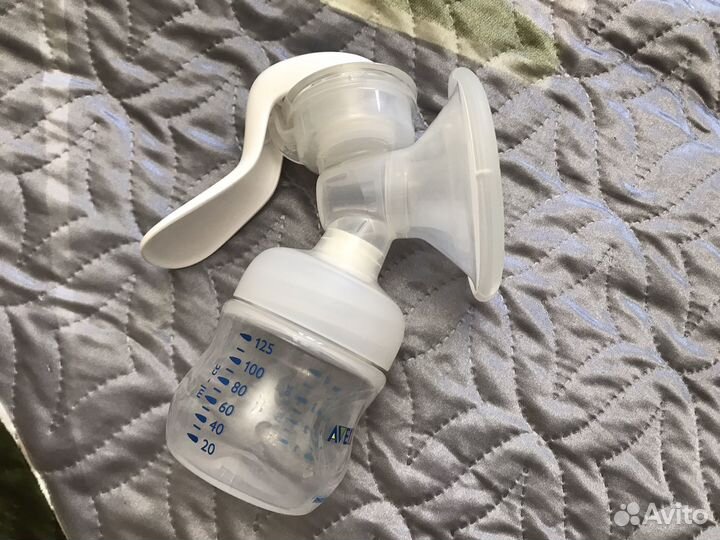 Молокоотсос avent ручной и вещи пакетом