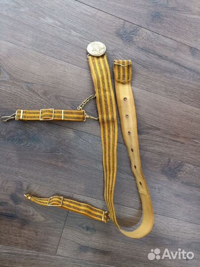 Ремень офицерский парадный