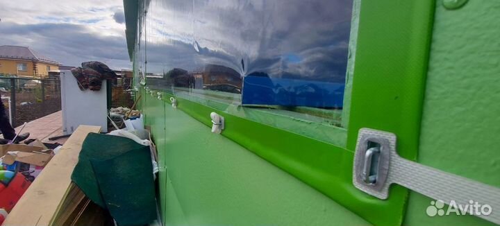 Мягкие окна для беседки