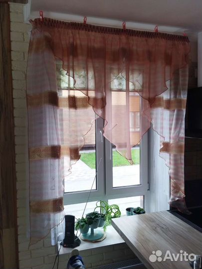 Тюль для окна 140*140см