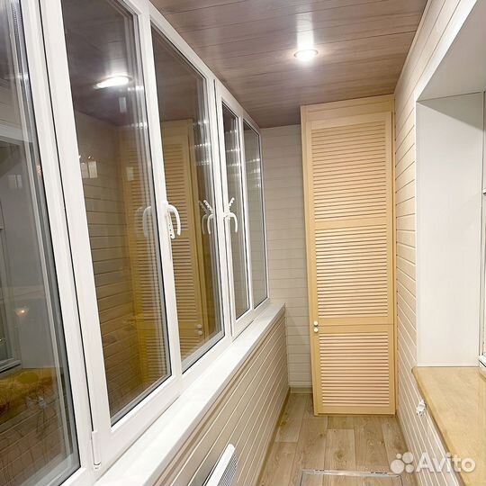 Остекление балконов / Рассрочка