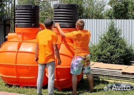 Септик под ключ - установка за 1 день