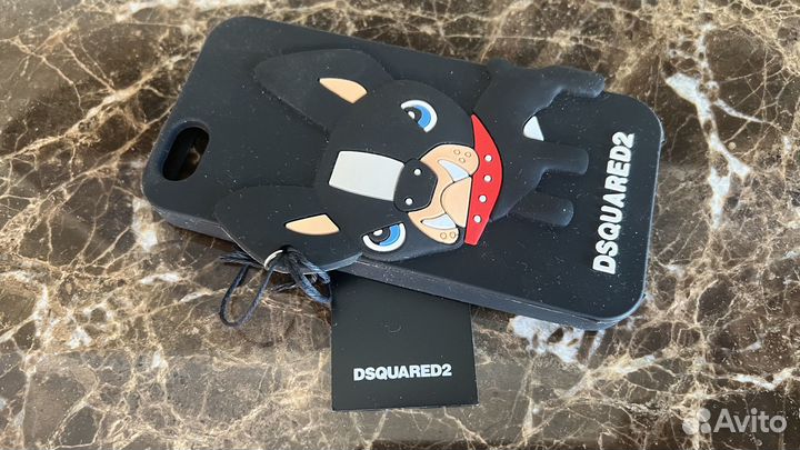 Коллекционный чехол iPhone 5/5S оригинал Dsquared2