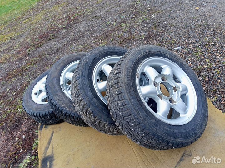 Колеса литые зимние R15 5/139.7 на ниву