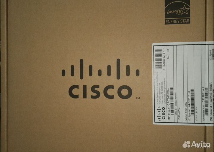 IP-телефон Cisco CP-7841-K9 Россия/14шт/Новый