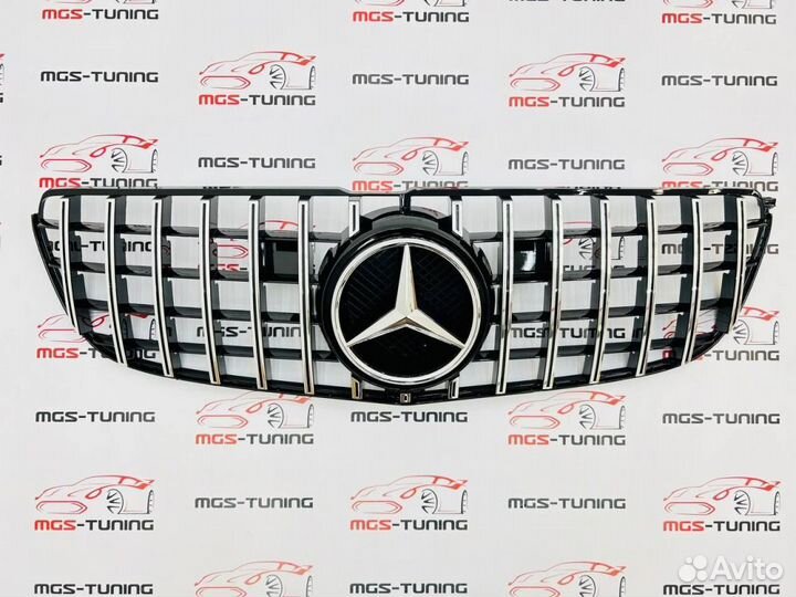 Решетка на Mercedes GLS X166 GT-Style