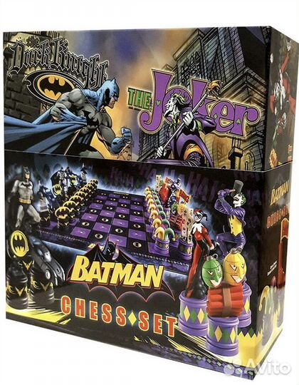 Шахматы Бэтмен против Джокера