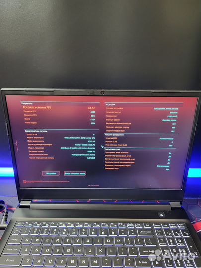 Игровой ноутбук RTX 3070/2.5K 165hz