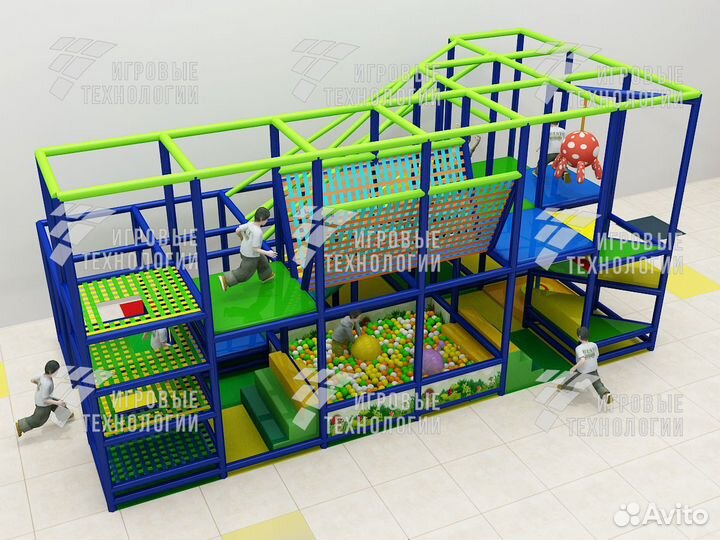 Детский игровой лабиринт