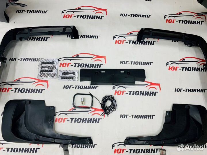 Обвес TRD Toyota Land Crusier 200 2015 + black