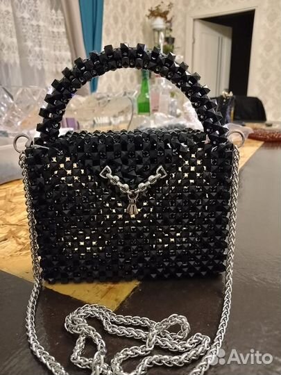 Сумка из бусин