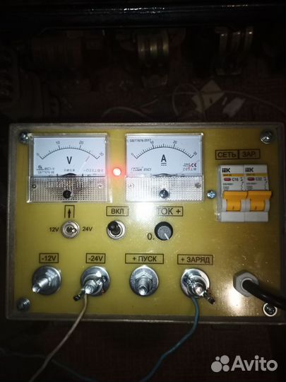 Пуско-зарядное устройство 12 24 в. Пуск до 300 А