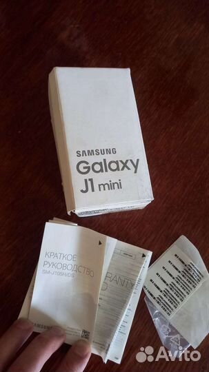 Коробка samsung galaxy j1 mini