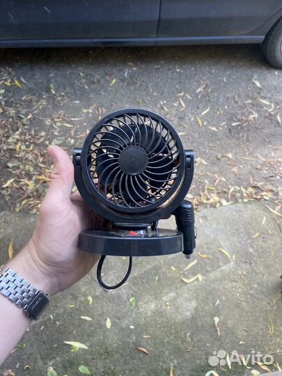 Вентилятор в авто (12v) от прикуривателя