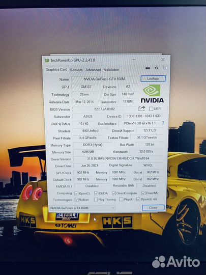 Мощный игровой/core i5/GTX 850m(4gb) /8гб/Full HD