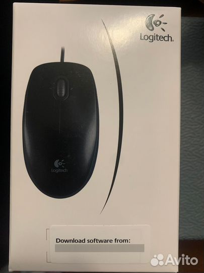 Проводная Мышь Logitech В silent B110