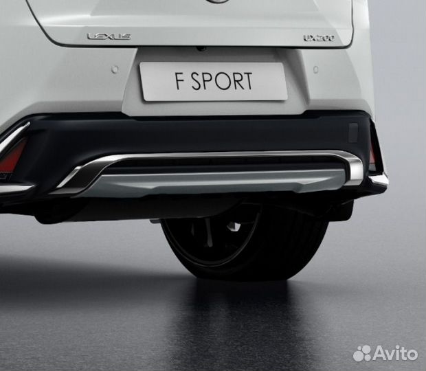 Накладка заднего бампера Lexus UX 2018-2023