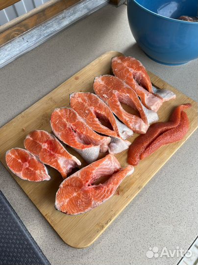 Стейки форели. Из Морской рыбки