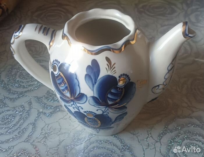 Чайник заварочный Гжель СССР