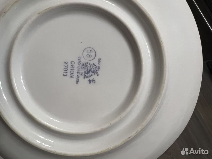 Сервиз столовый Богемия Чехословакия