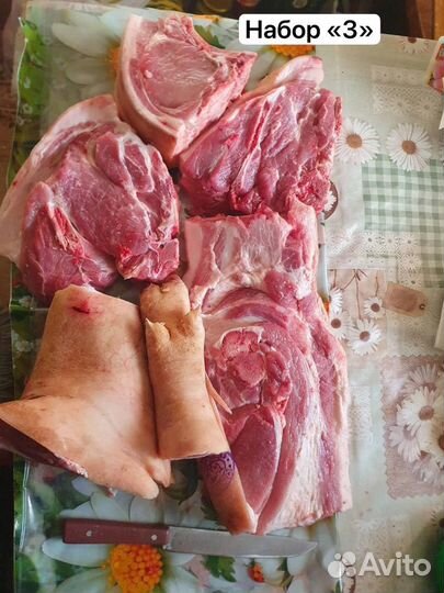 Мясо свинина,наборы,пол туши,четвертины