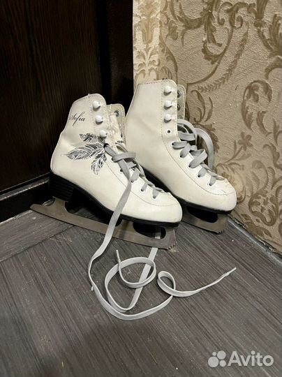Коньки фигурные детские nordway 31 размер