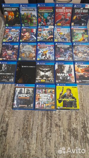 Игры для приставок ps4