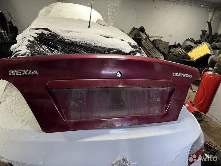 Крышка багажника daewoo nexia рестайлинг