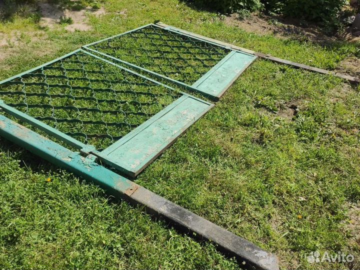 Ворота распашные бу