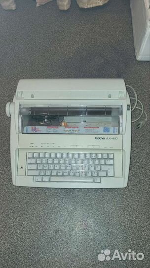 Печатная машинка brother ax-410