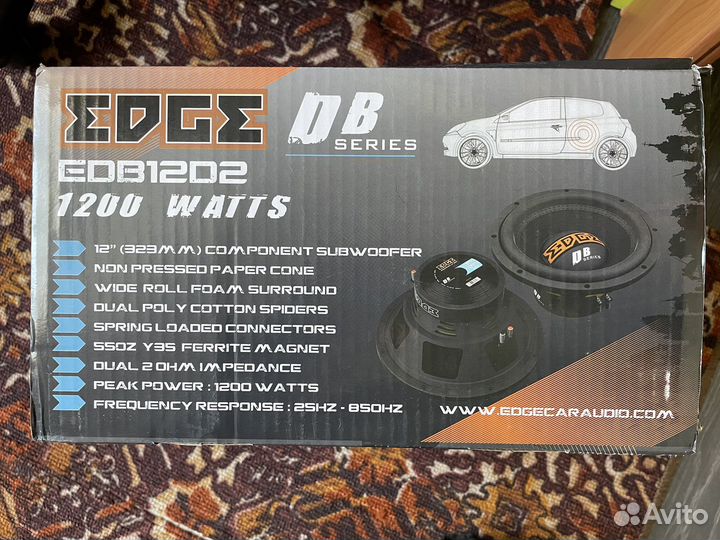 Сабвуфер Edge 12