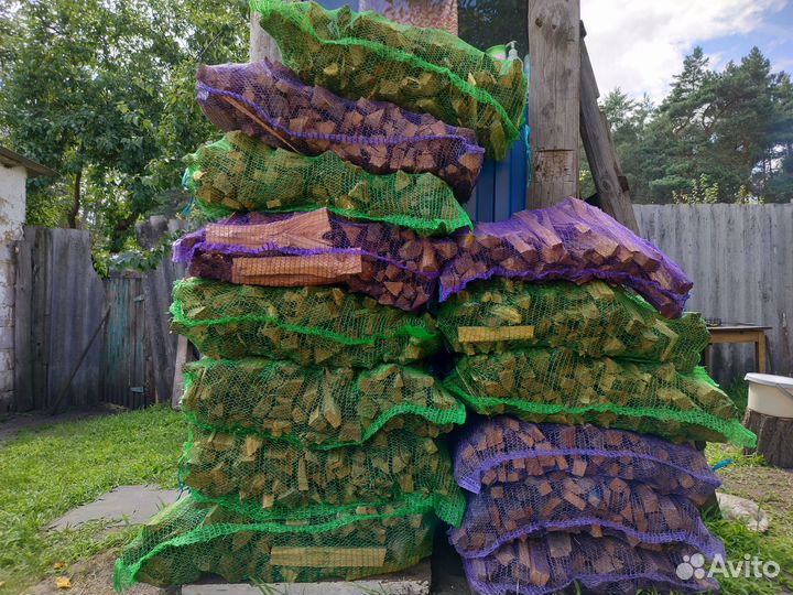 Дрова колотые