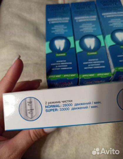 Электрическая зубная щетка каппа гель