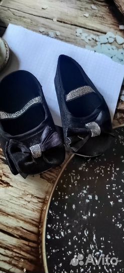 Пинетки для девочки нарядные