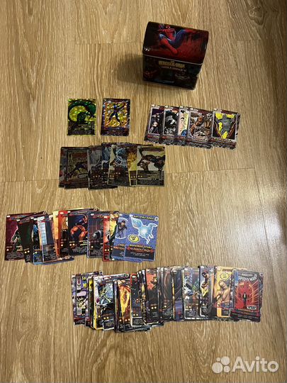 Карточки человек паук 1 и 2 серии