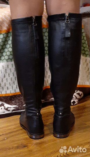 Сапоги женские,натуральная кожа