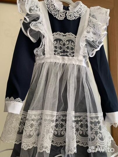 Синяя школьная форма