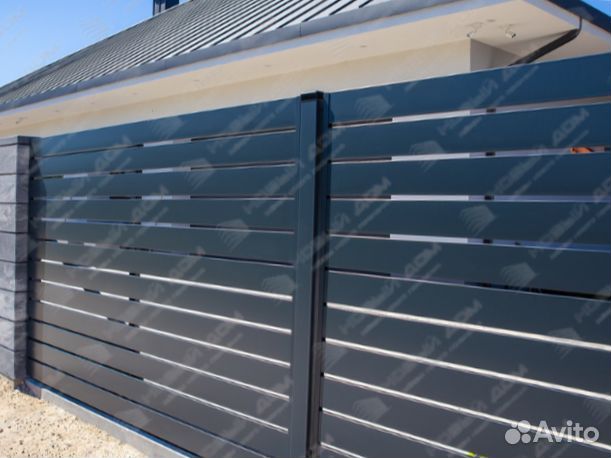 Забор Ранчо металлический