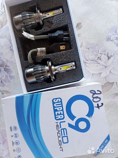 Лед лампы h4