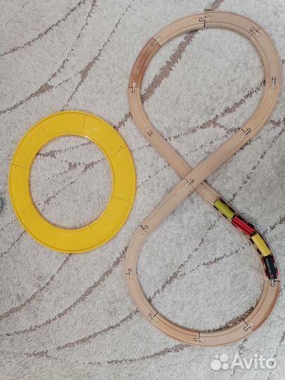 Деревянная железная дорога икеа